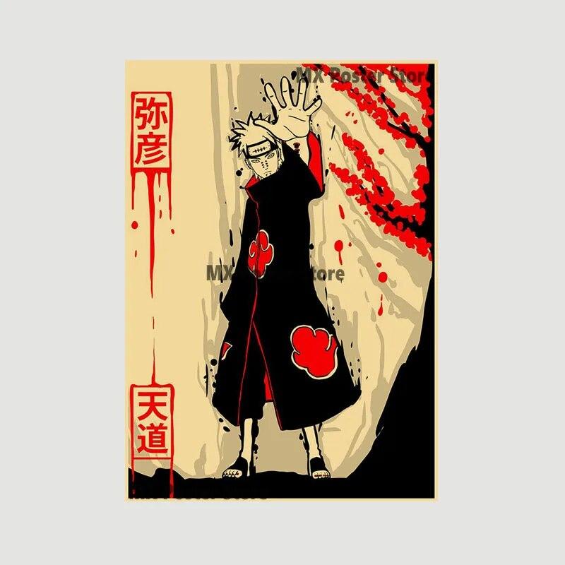 

Классические аниме-фигурки, постеры, винтажная крафт-бумага, настенная живопись, фотографии, Декор для гостиной, кафе, дома, декоративная фреска 30x21cm