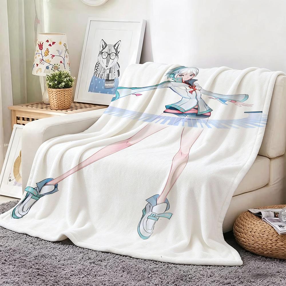 Anime Character Y-YanheS Throw Soft Warm Throw Blanket for Bedroom Living Room Bed Travel Camping Picnic Gift