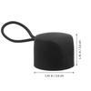 NOLITOY Folding Umbrella Handle Replacement Handle Grip Repair Black Sun Easy Installation Part, Plastic, Screw-Type, Universal, Unisex, Anti-Slip,