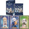 Echtes Genshin Impact Karten-Flowing Light Travelogue Series Booster-Pack Spielzubehör Sammelkarten Spielzeug Geschenke