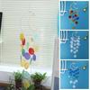 Moon Shapes Small Hanging Wind Chimes Colorful Moon Dream Catchers  for Room Window Balcony