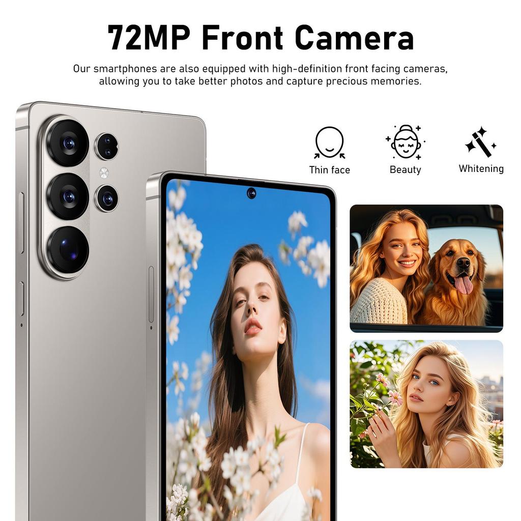 S26 Ultra Smartphone, 7,3" Display, 4 GB RAM, 64 GB Speicher, Brandneu.