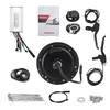 36V 500W Rear Wheel Hub Motor Electric Bicycle Conversion Kit with KT‑900S Display Meter for 12G Wheel