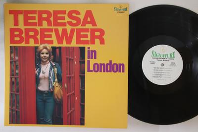 LP Record TERESA BREWER - Teresa Brewer In London FW39421 SIGNATURE 1984 US Jazz Used