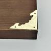 12Pcs Iron Decoration Corner Bracket Antique Jewelry Wooden Box Foot Leg Bat Corner Protector Crafts Furniture Fittings