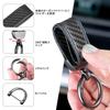 T-carbon Real Carbon Car Keychain, Car Key Chain, Keychain, Stylish, Bike Key Ring, Key Ring, Car Key Accessory