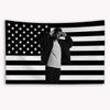 TTaco HHemingway American Flag Banner Outdoor Decor Advertising Barber Shop Decorative Home Objects Tapestry Funny Flags Flaga