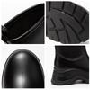 Rain Boots Women's Short Tube Rubber Shoes Adult Non Slip Water Boots Thick Soled Water Plus Velvet Short Thick Rain Women