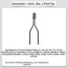 5pcs High Impedance Electric Heating Wire Pen Tip Portable Soldering Iron Wire