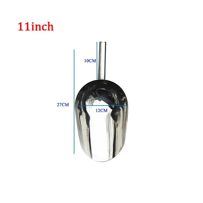 Stainless-Steel Ice Scoop Party/Bar Buffet Kitchen Sugar Flour Dry Goods Shovel Dry Food Flour Candy Bin Scoop Kitchen Gadget