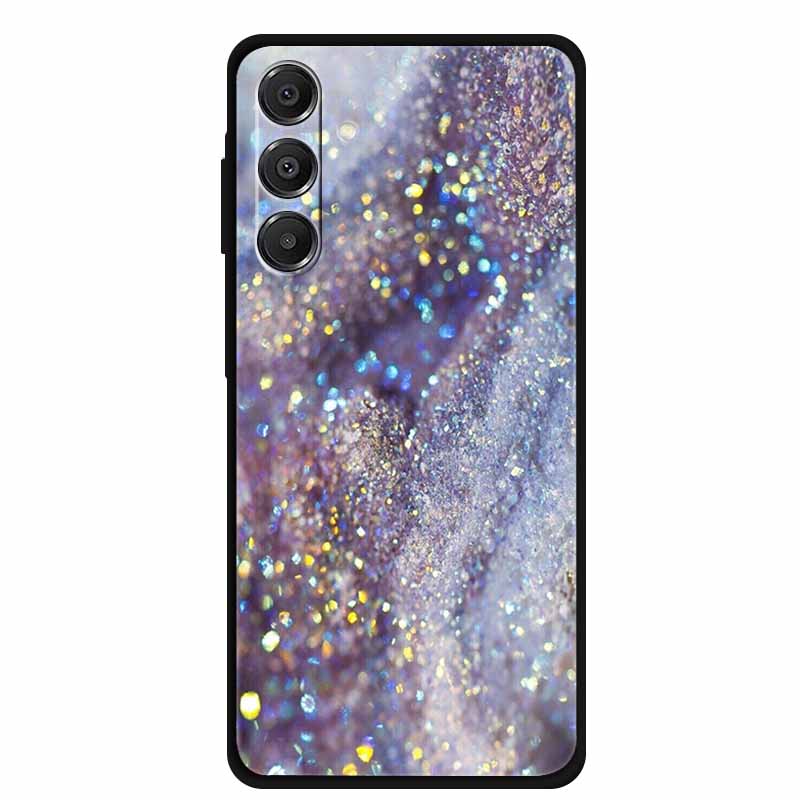 For Samsung Galaxy A14 A15 A16 5G Case Marble Soft TPU Phone Back Cover For Samsung A14 A15 4G Shockproof Silicone Painted Coque