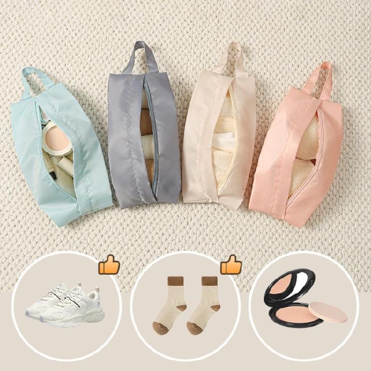 Space Saving Twill Fabric Underwear Pouch Machine Washable Storage Bag For Backpacks Suitcases Organization