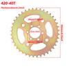 420 Chains 40T/50T/60T Teeth Motorcycle Chain Sprockets Rear Back Sprocket Cog For CT100U Mini Bi110cc 125cc 140cc Dirt Pit Bike