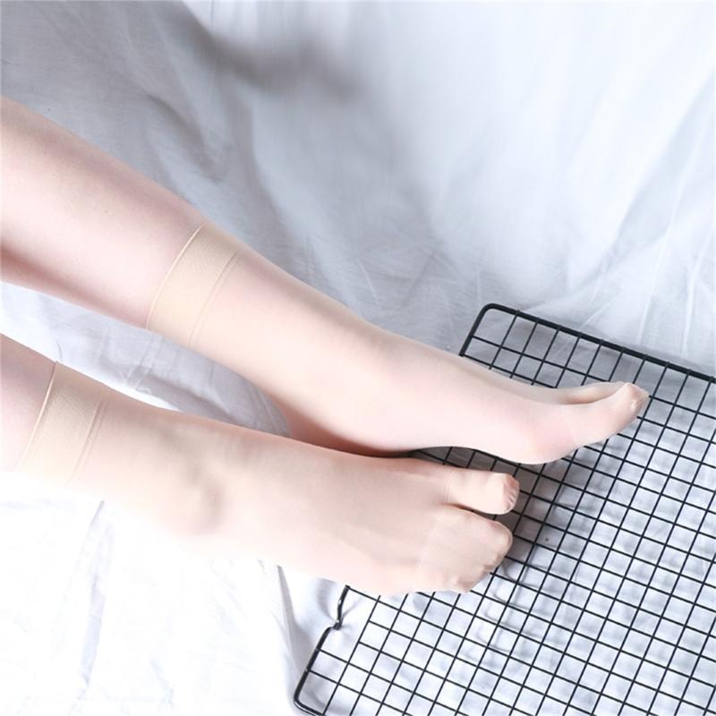 Dames Doorzichtige Enkelsokken Anti-scheur Comfortabel Onzichtbaar Ultra Dun Split-teen Slippers Sokken voor Dagelijks Gebruik