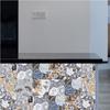 10 PCS PVC Tile Sticker Set Self Adhesive Removable Tile Waterproof Kitchen Bathroom Furniture Stairs Home Decor