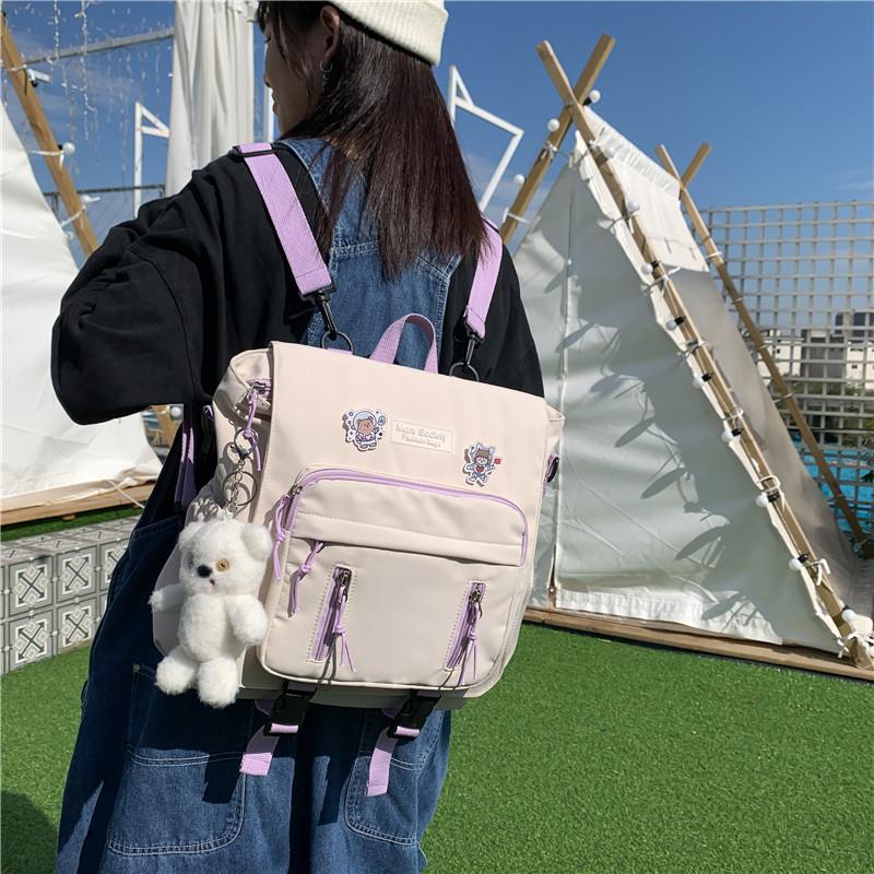 Encantadora mochila multifuncional adolescente bolsa de viaje portátil bolsa  de viaje pequeña femenina comprar a buen precio — entrega gratuita, reseñas  reales con fotos — Joom