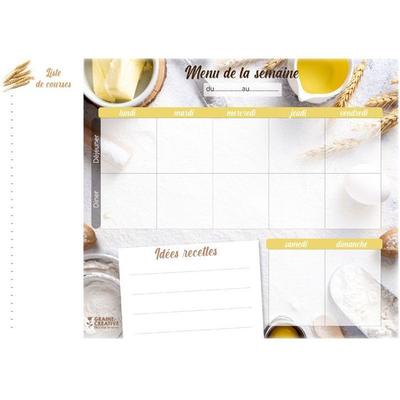 Magnetic Planner My Menus and My Shopping List