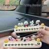 Panda Parking Number Plate Car Decoration