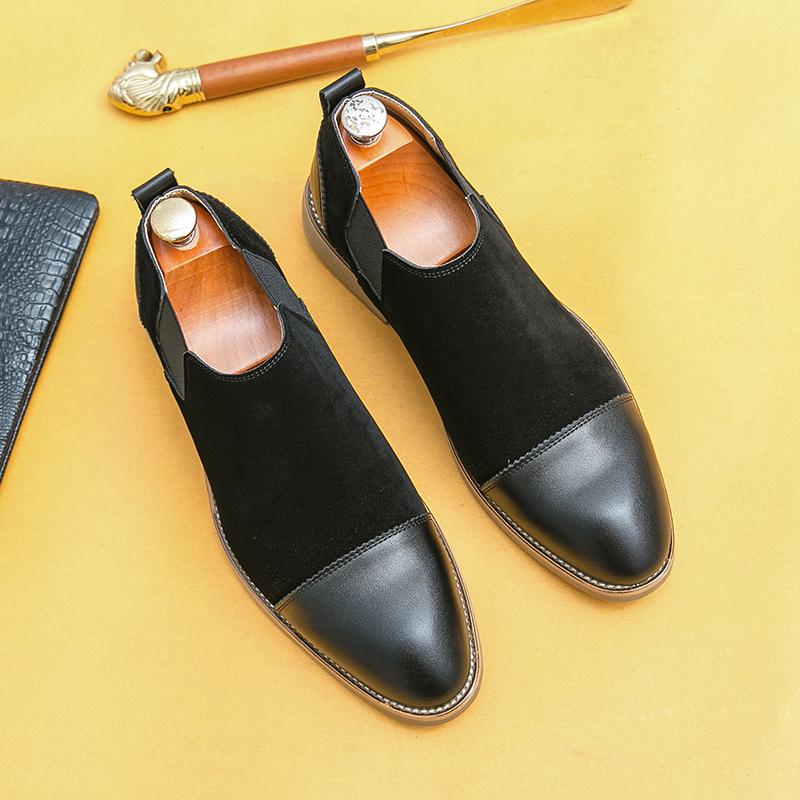 Modische Lederschuhe für Herren Echtes Leder Übergröße Schuhe Hochwertige Designer Formelle Schuhe Freizeitschuhe Mode Business