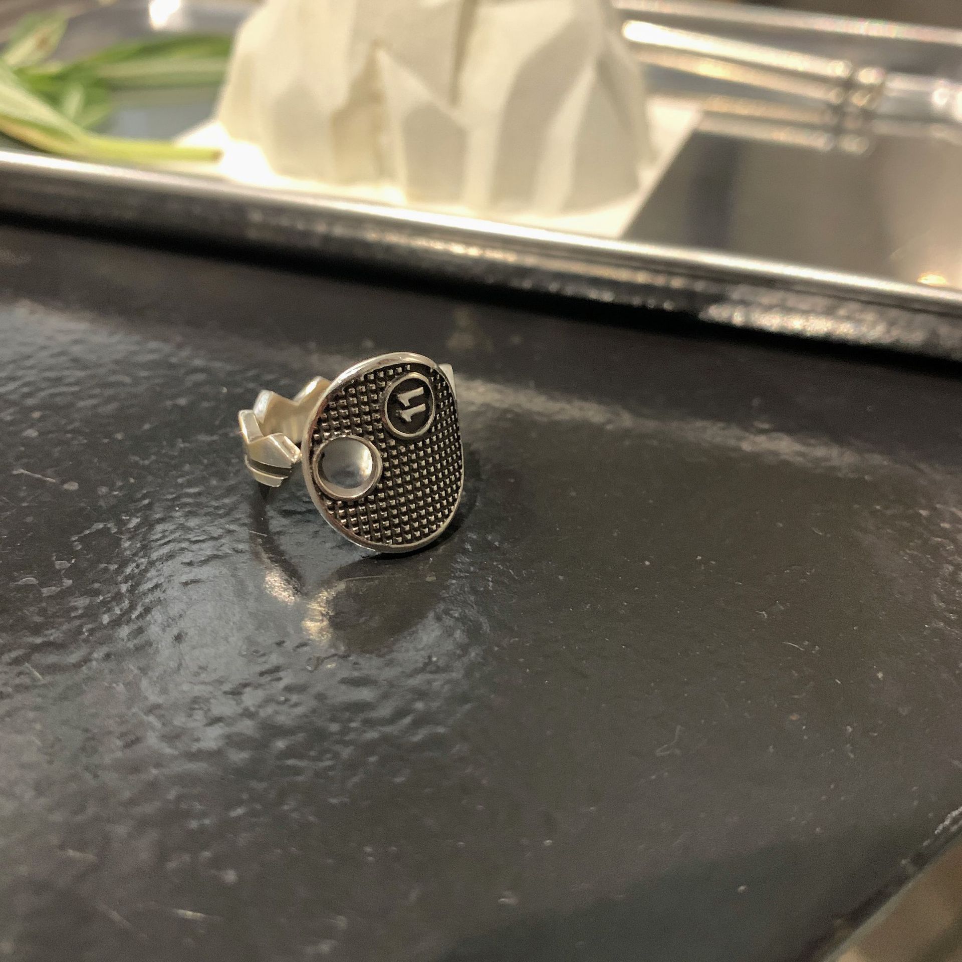 

Винтажное 2020 Модный стиль Регулируемое открытое кольцо для женщин в эстетичном серебре