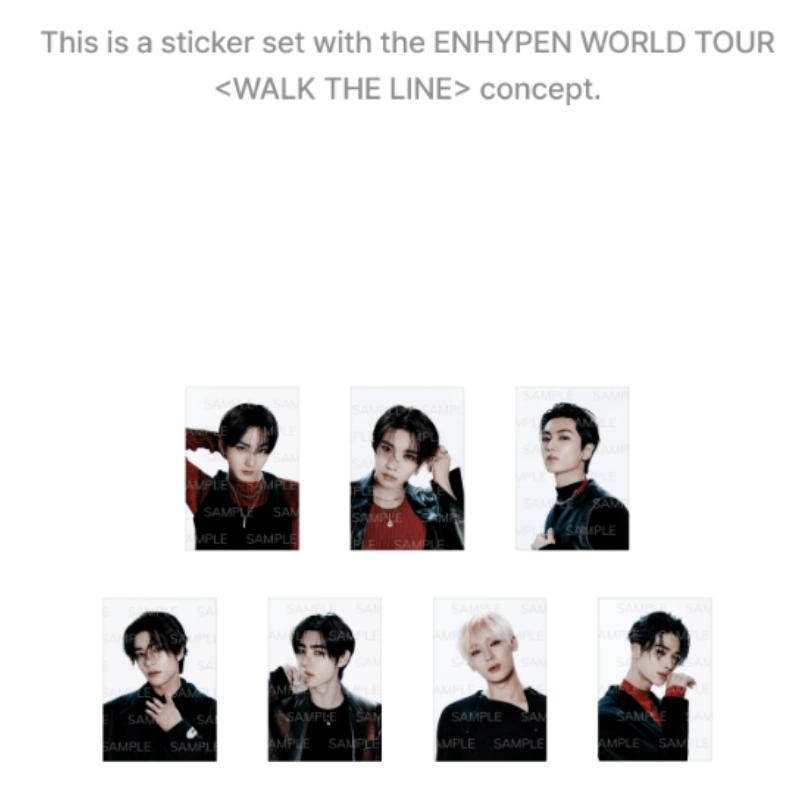 ENHYPEN Sticker Set