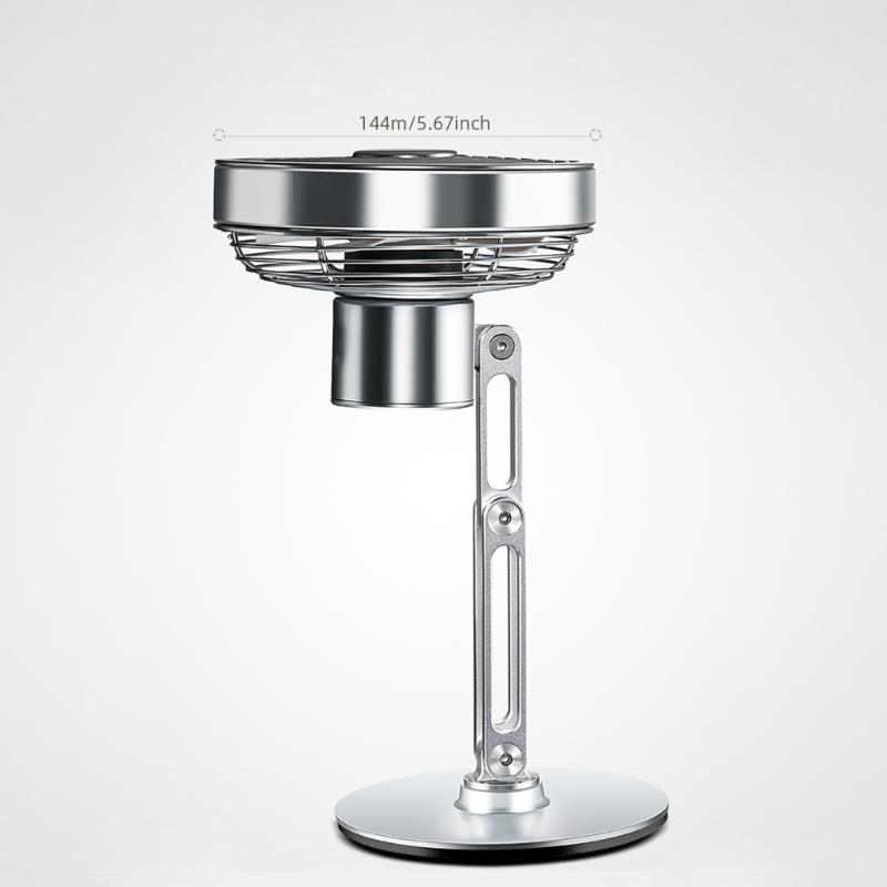 USB Fan,USB Desk Fan 360 Rotatable Quiet Desktop Fan Three-Speed Wind Suitable for Indoor Outdoor Use Small & Light