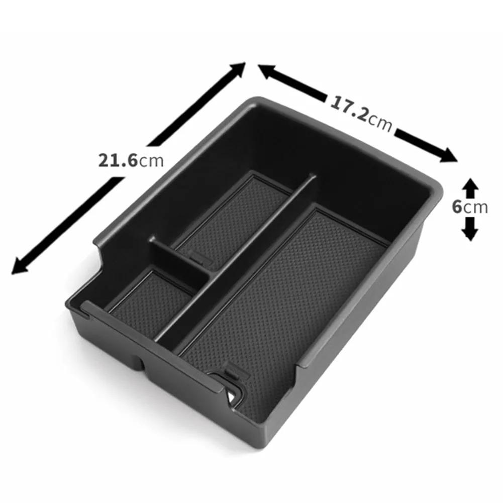 For BYD Song PRO DMI 2025 Car Storage Box Console Armrest Storage Box Car Organization Black Direct Replacement