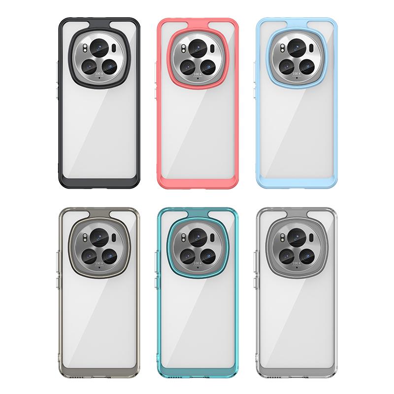 For Honor Magic 6 Pro Case Cover Huawei Honor Magic 6 Pro Capas Shockproof Colour Clear Transparent Fundas Honor Magic 6 Pro 5G