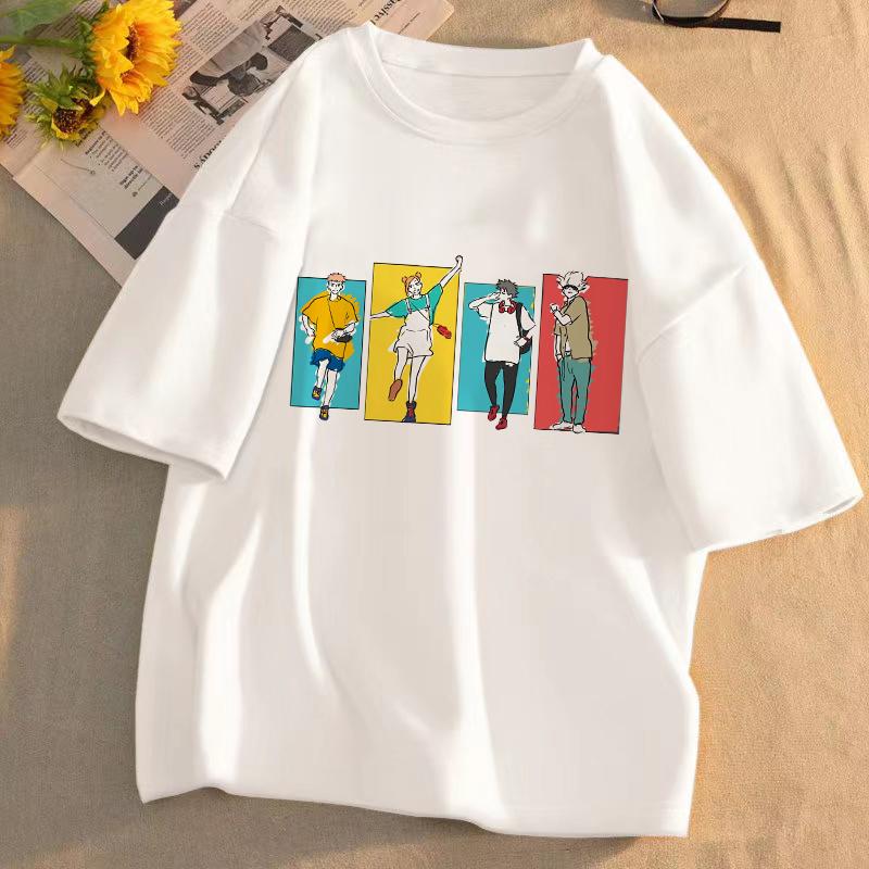 Japanese Manga Gojo Satoru T Shirt Women Tops Jujutsu Kaisen Anime T-shirt Unisex Harajuku Kawaii Short Sleeve Tee Summer Top