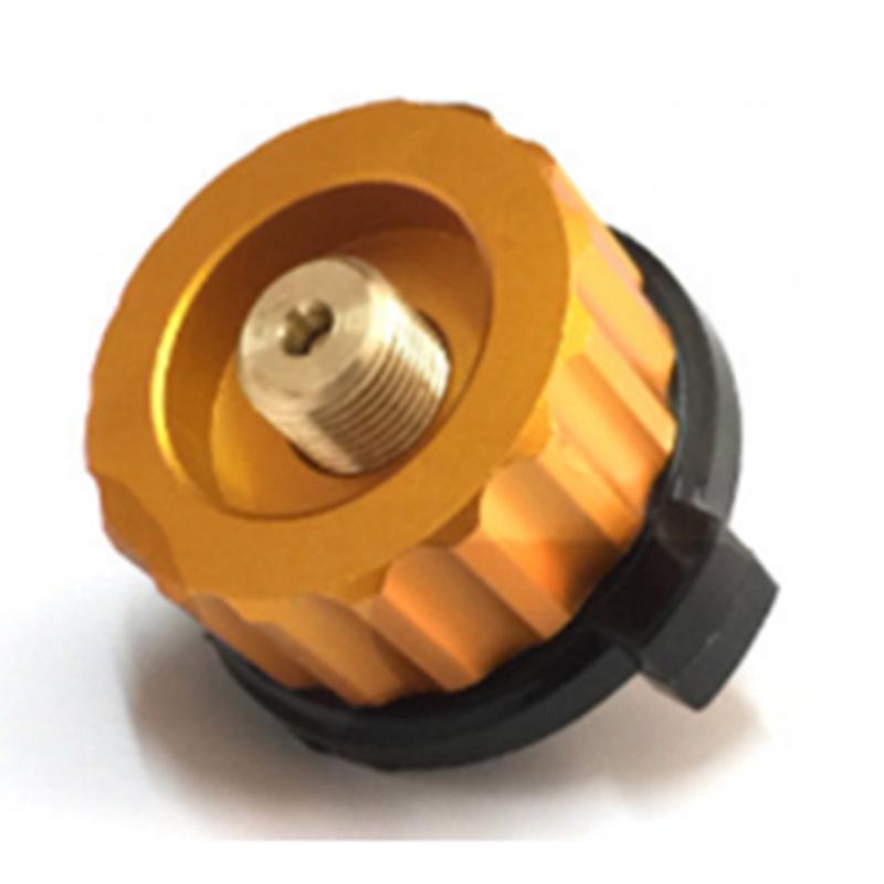 Camping Gas Canister Inflation Adapter - Outdoor Stove Compatible