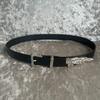 Western Retro Leather Belt Set - Unisex, Fashionable, and Versatile