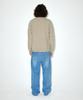 MAHAGRID Basic Logo Nep Knit Sweater Beige(Mg2Efmk605A)