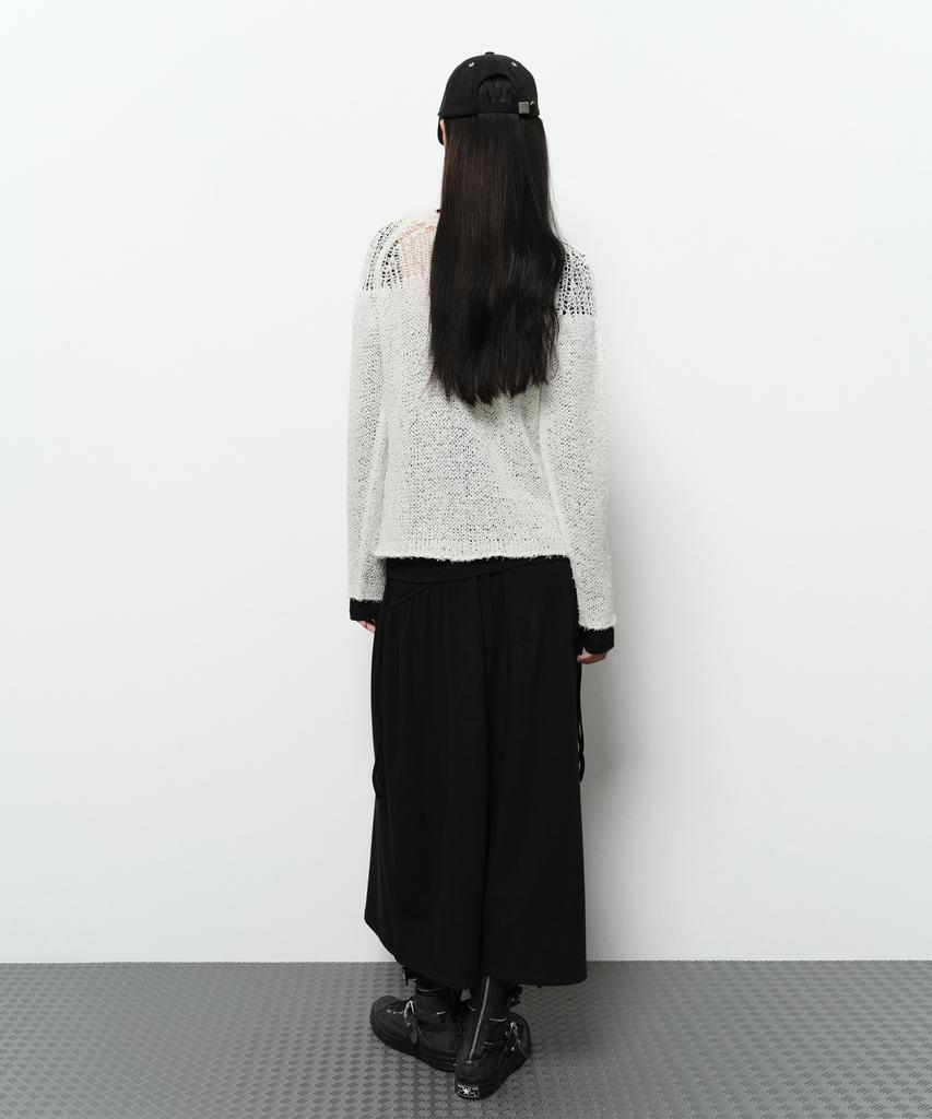 Daiaegeuneol Netting Mixed Knit (Ivory)