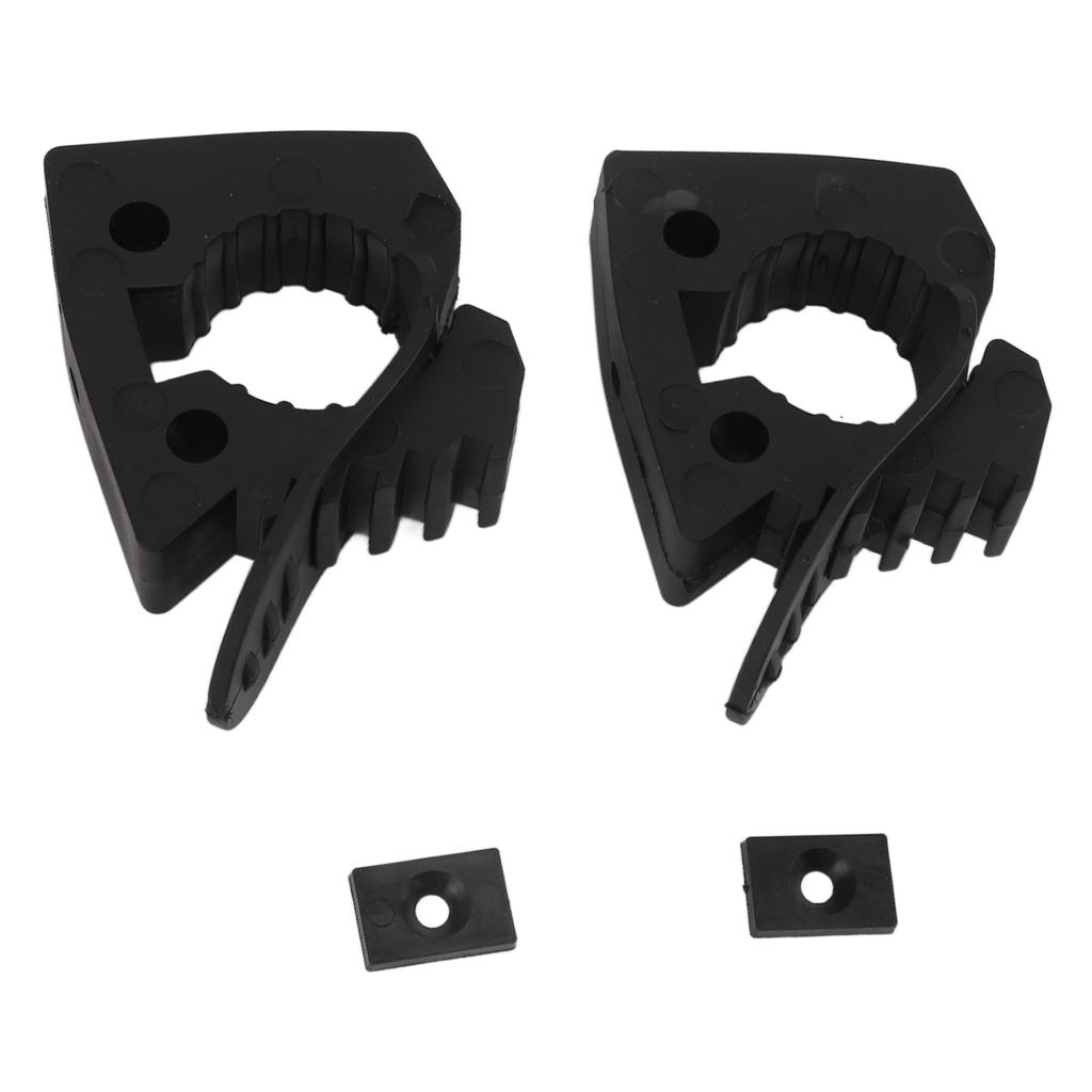 2PCS Shovel Holder Mount Rubber Quick Release Shovel Clamp Mount Bracket Fit for 1 1/7 Inch To 1