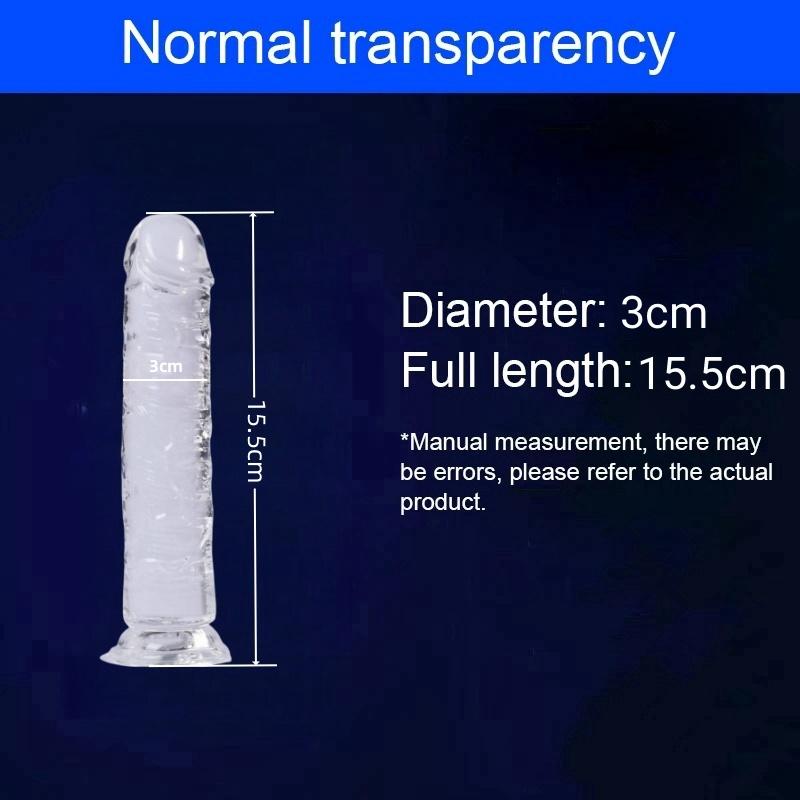 Realistic Dildo 7 Size Jelly Penis Suction Cup Dildo Female Masturbator Clitoral Stimulator Big Dick Lesbian Sex Toys For Women