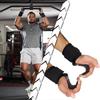 Ganci Sollevamento Pesi con Supporto Polso Cinghia per Mano Per Palestra Fitness Trazioni Guanti per Power Lifting Allenamento