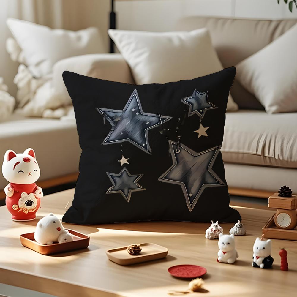 

Трендовый стиль Классический Принт бренда Наволочка Защита от пылевых клещей Наволочка Невидимая молния Шелковистый Короткий плюш Чехол для подушки дивана 12x12Inch