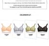 Ultra-Thin Adjustable Plus Size Full Coverage Wireless Push-Up Bra for Large Busts