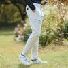 CHALLENGER Men'S Diagonal Pocket Stretch Bonded Fleece Pants Ivory