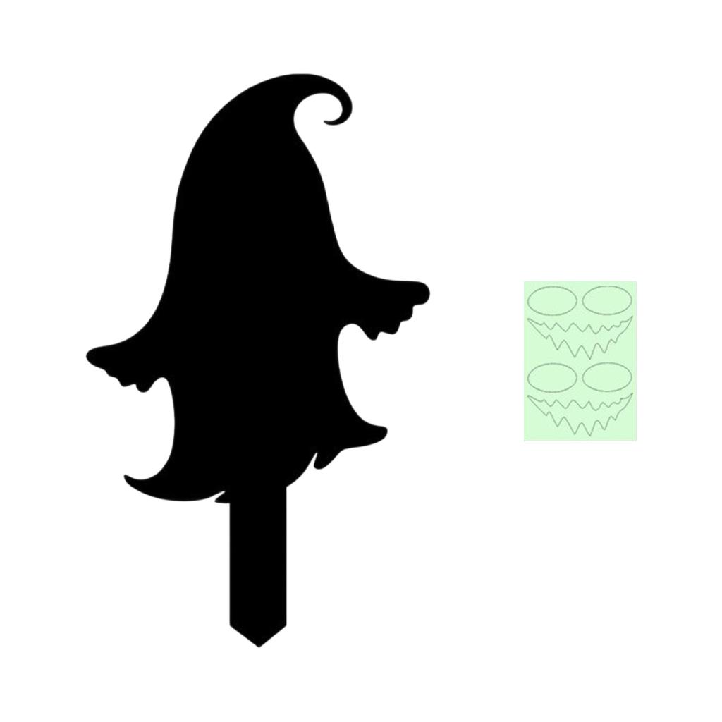 Halloween Lysande Ögonglob Markpinne med och - Akryl Gårdsinredning för Utomhus Trädgård