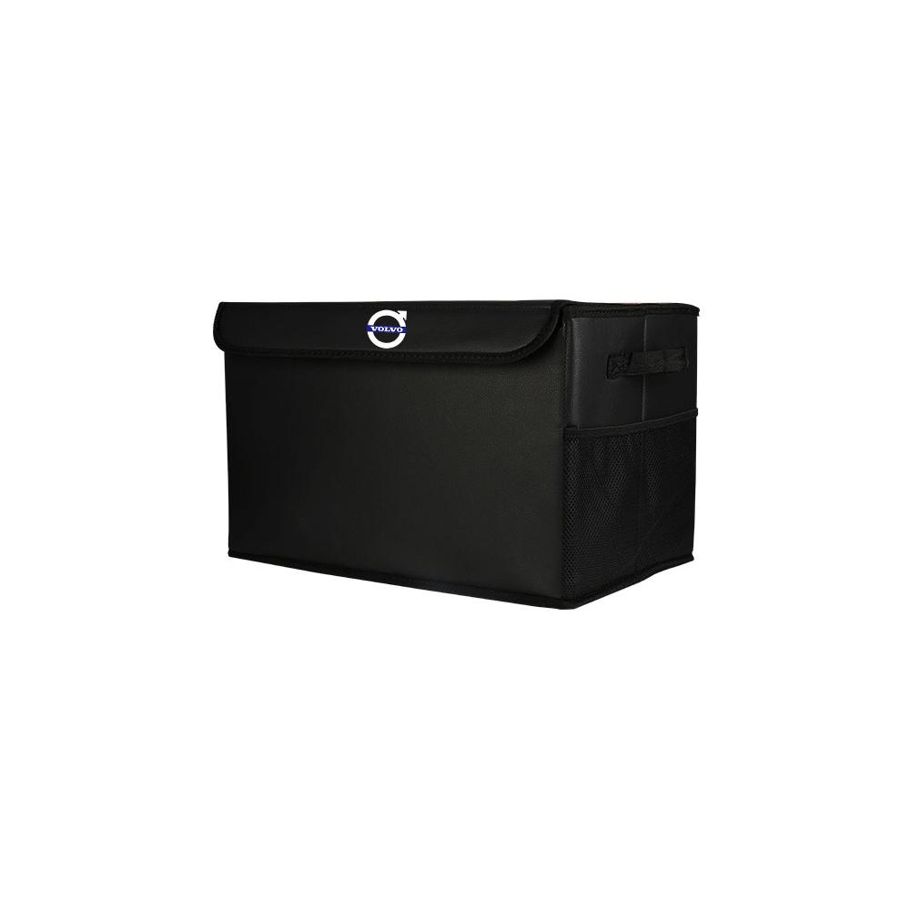 Autozubehör Leder-Aufbewahrungstaschen Kofferraum-Stauraum Aufräumbox Für Volvo Rdesign V40 V60 V90 XC40 XC60 XC90 S60 S90 C50 C70 C40