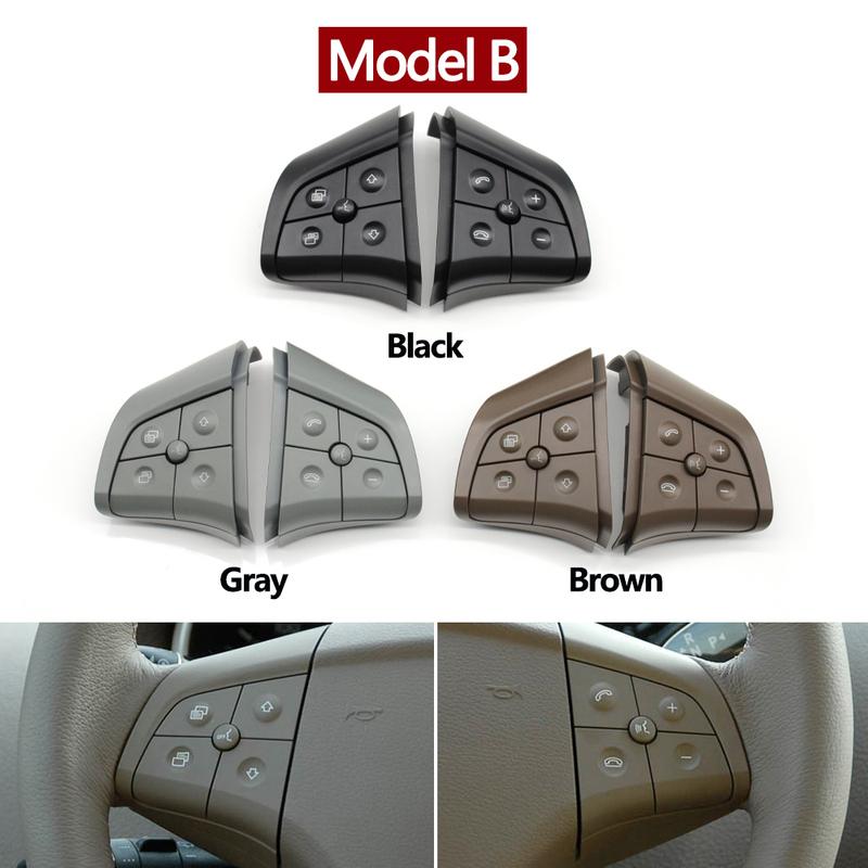 Car Multi-function Left Right Steering Wheel Buttons Repair Kit For Mercedes Benz ML GL B R Class W164 W245 W251 300 350 400 450