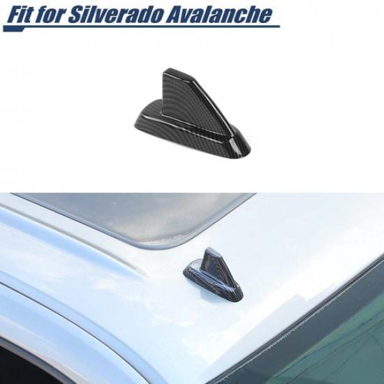For Chevy Tahoe Suburban SIERRA 2007-2013 Carbon Fiber Antenna Protector Cover