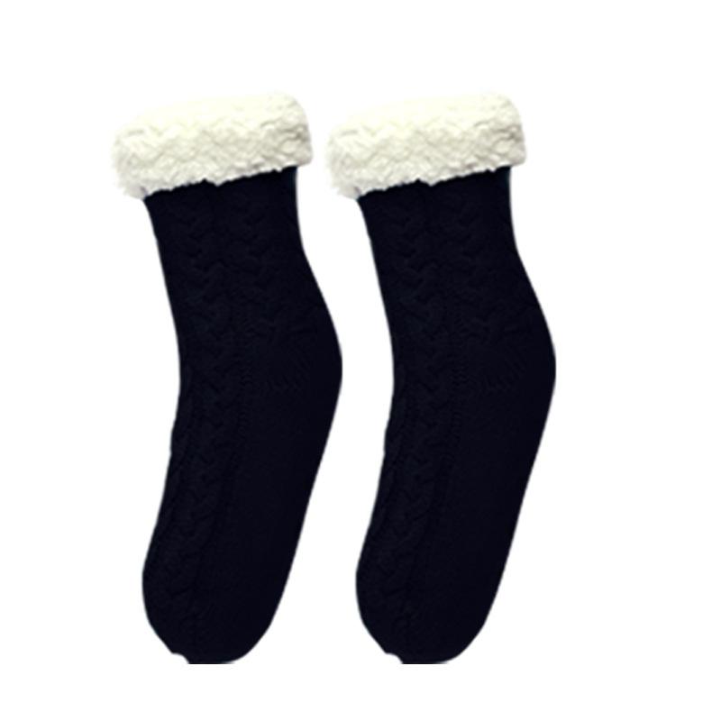 

Women S Socks, Thermal Thickened Velvet Adult Floor Socks, Indoor Carpet Tube Socks Cover average size темно-синий