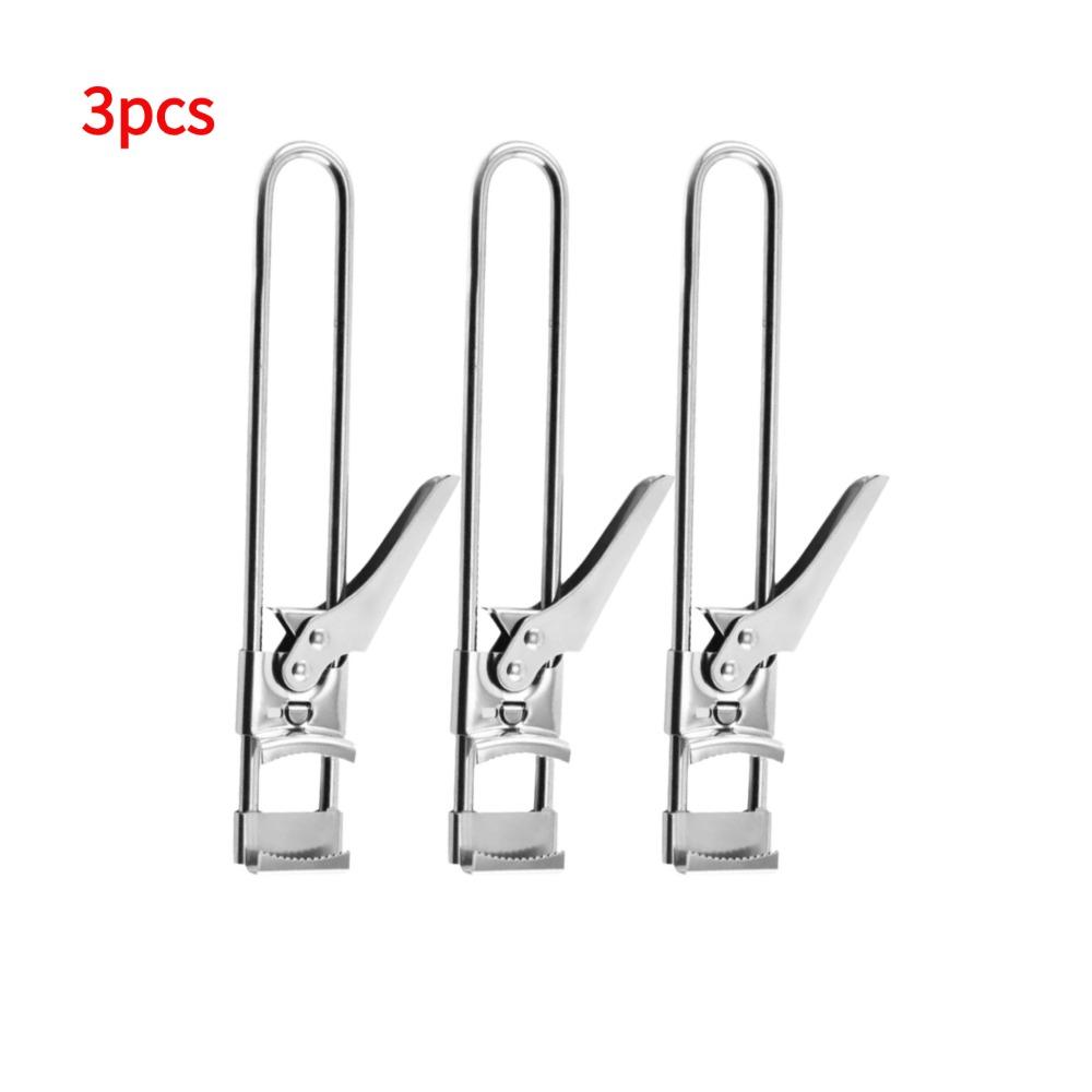Adjustable Multi-Function Bottle Opener Stainless Steel Lids Off Jar Opener Screw Can Opener Wine Opener Kitchen Accessories