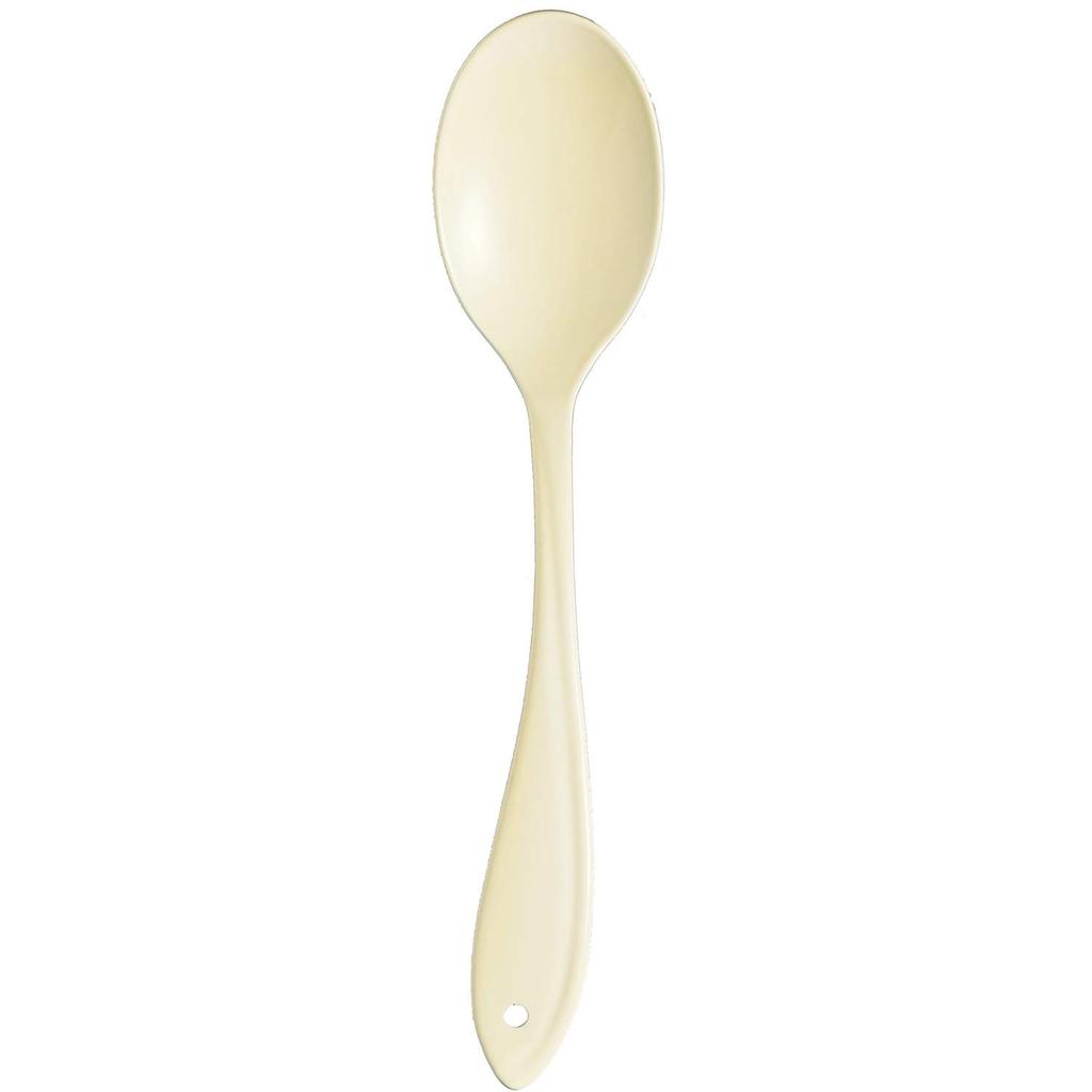 Nagao Enamel Dinner Cutlery Set Made in Japan Tsubame-Sanjo (4 pieces), Ivory,