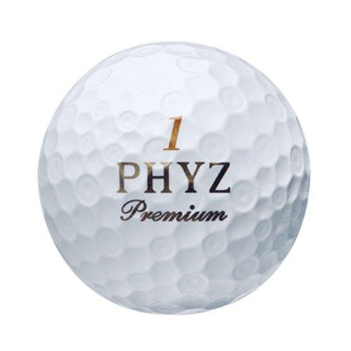 BRIDGESTONE PHYZ Premium Golf Balls, 1 Dozen (12 Balls), Gold Pearl PMGX (x 2)
