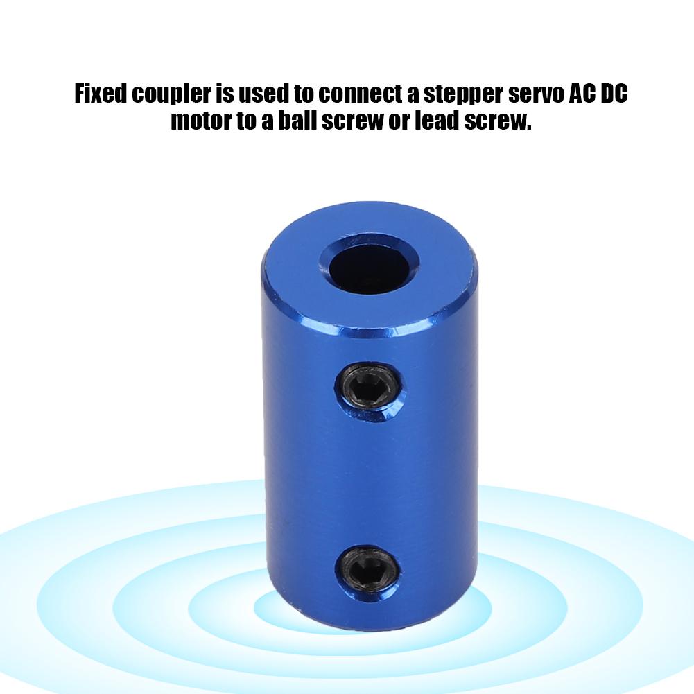 5PCS 3D Printers Stepper Motor Aluminium Alloy Wheel Coupler Shaft Rigid Coupling 5*8mm