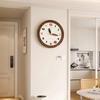 Cream Style Clocks Modern Household Wall Clock Living Room Study Silent Wall Hanging Clock Watch Home Decoration