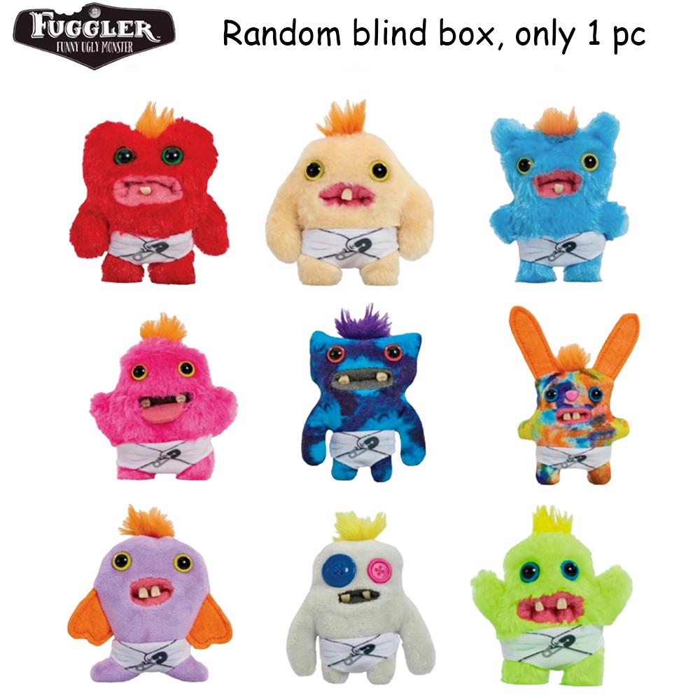 Baby Fugg Monster Plush Doll Rabid Rabbit Funny Ugly Hedge Grog Screech Wide-Eyed Teeth Monster With Box
